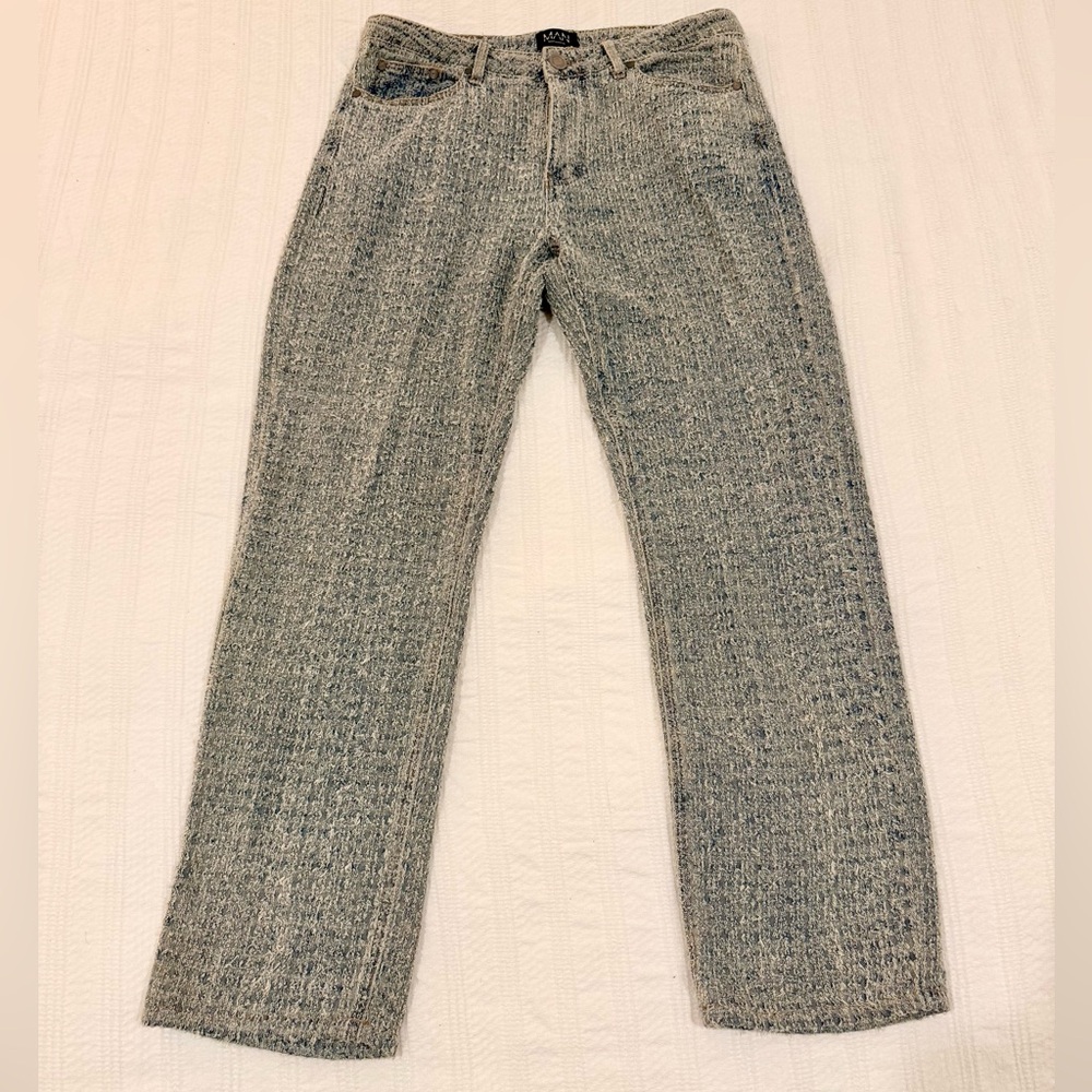 Boohoo Man Light Blue- Boucle Jeans
